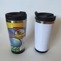 

stainless steel storyboard tumblers 450ml inside stainless steel outside plastic water travel mugs with lid