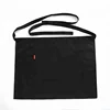 Promotional cotton customized half bbq waist apron