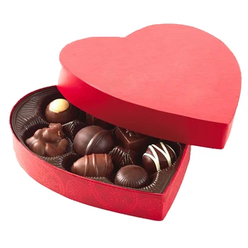 Empty Heart Shaped Chocolate Packaging Box/custom Packaging Chocolate ...