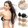 New Japanese Sexy Wedding Dress Dance Bra Off Shoulder Strap Push Up Invisible Cotton Bra