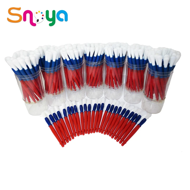 6set Fan Tips Artist Paint Brush Set School Art Painting Brush For