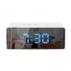 LED Display Clock Best Makeup Bedroom Mirror Travel Alarm Office Bedroom Clock