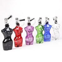 

Mettle New Arrival Creative Design Women Body Of Glass Water Smoking Pipes Colorful Tobacco Weed Hookah Pipes