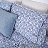 High quality factory supplier embroidery 4pcs microfiber bedsheet set