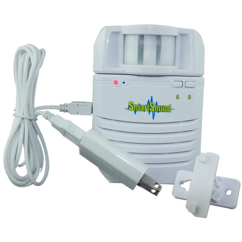 Wireless Pir Infrared Motion Sensor Sound Box With Lithium Battery