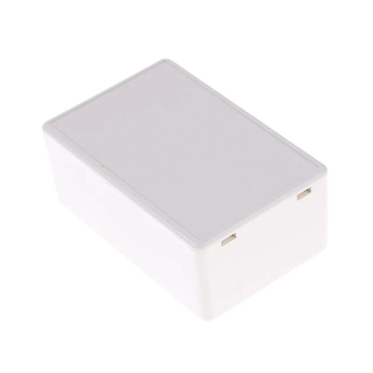 
70 X 45 X 30mm White Plastic Waterproof Project Electronic Instrument Junction Cover Case Enclosure Box 