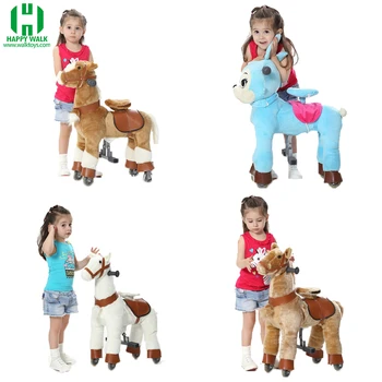 walking riding horse toy