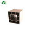 Factory Customized railing post WPC Hollow Upright Post Pergola Installation Post
