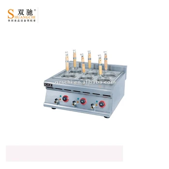 Sc 6 9lx3 Pasta Cooker Machine Commercial Kitchen Equipment For