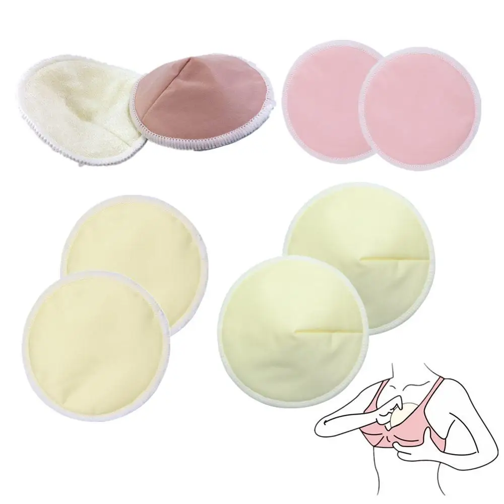 

Hot Sale super absorbent leakproof ultra-soft natural breast nursing pad, Printed and plain colors