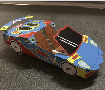 toy car cardboard