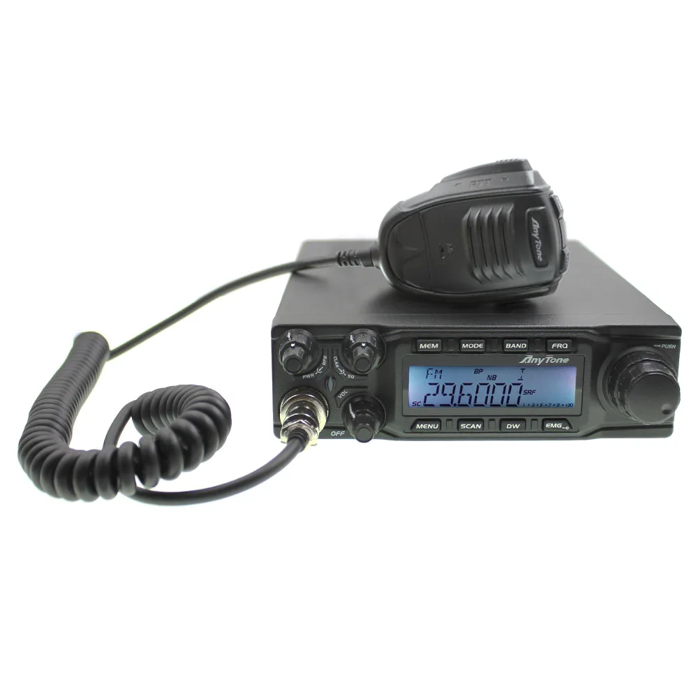 

CRT SS 9900 MOBILE Transceiver 10 M USB EXPORT 25.610-30.105 MHz CB RADIO ANYTONE AT 6666