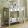 Mirrored 2 layer Cafe Lighting Jasper Console Table