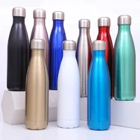 

500ml reusable vacuum water bottle stainless steel flask bottle /personal bottle with custom logo