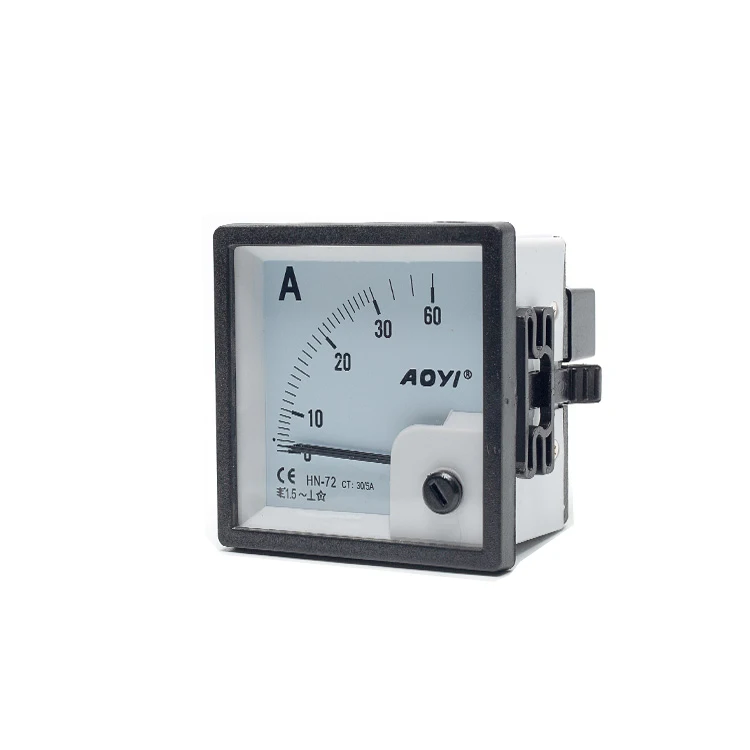 
High quality 72 * 72 0-100v 0-200v 0-300v 0-400v Analog Panel AC Voltmeter 