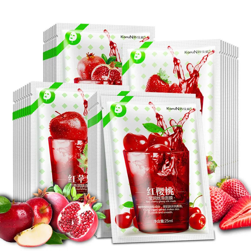 

wholesale beauty product face mask skin care rejuvenating oil-control fruit face mask moisturizing oil control face mask sheet