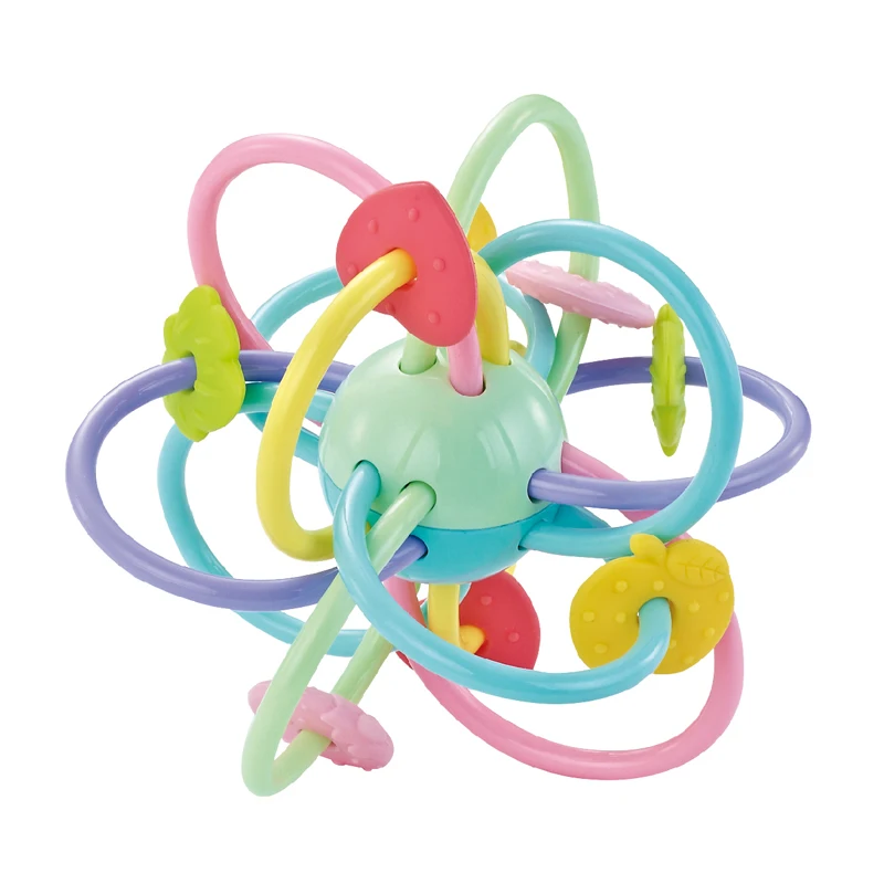 Food Grade Smooth Flexible Teether Ball Tubes And Baby Rattle Toy Buy