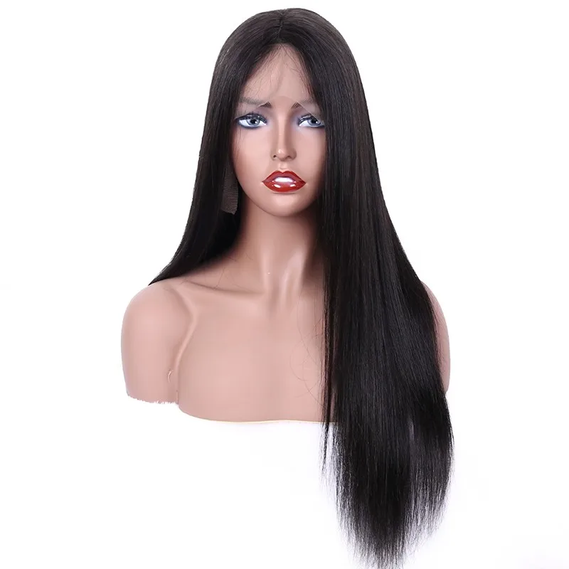 

Wholesale Full Lace Human Hair Wig,Brazilian Hair Wig With Transparent Swiss Lace Pre Plucked,Free Human Hair Eyelashes As Gifts