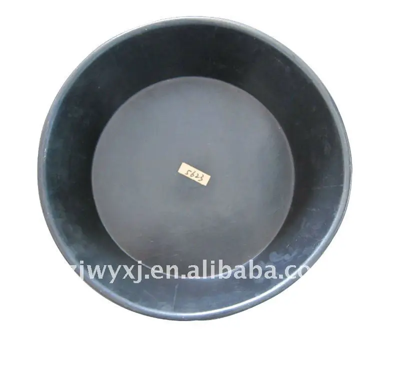 3 Gallon Fiber Reinforced Rubber Pan Durable & Portable
