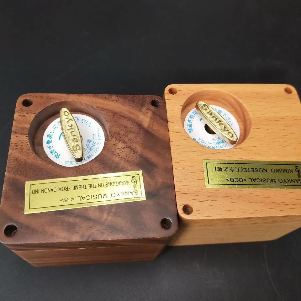 Box Shape Maple Music Box Sankyo Sound Mini Music Box Buy Maple Music