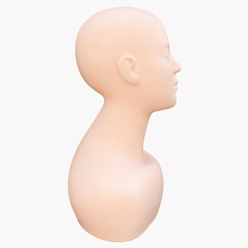 

Silicone Model Heads Extensions Makeup Tools Practice Lash Rubber Eyelash Extension Training Mannequin Head