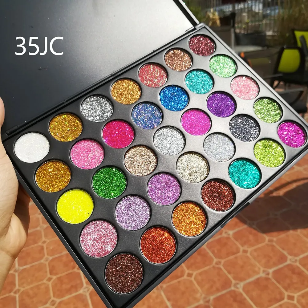 Private Label Makeup 35 Color Eyeshadow Palette Oem Your Brand Custom