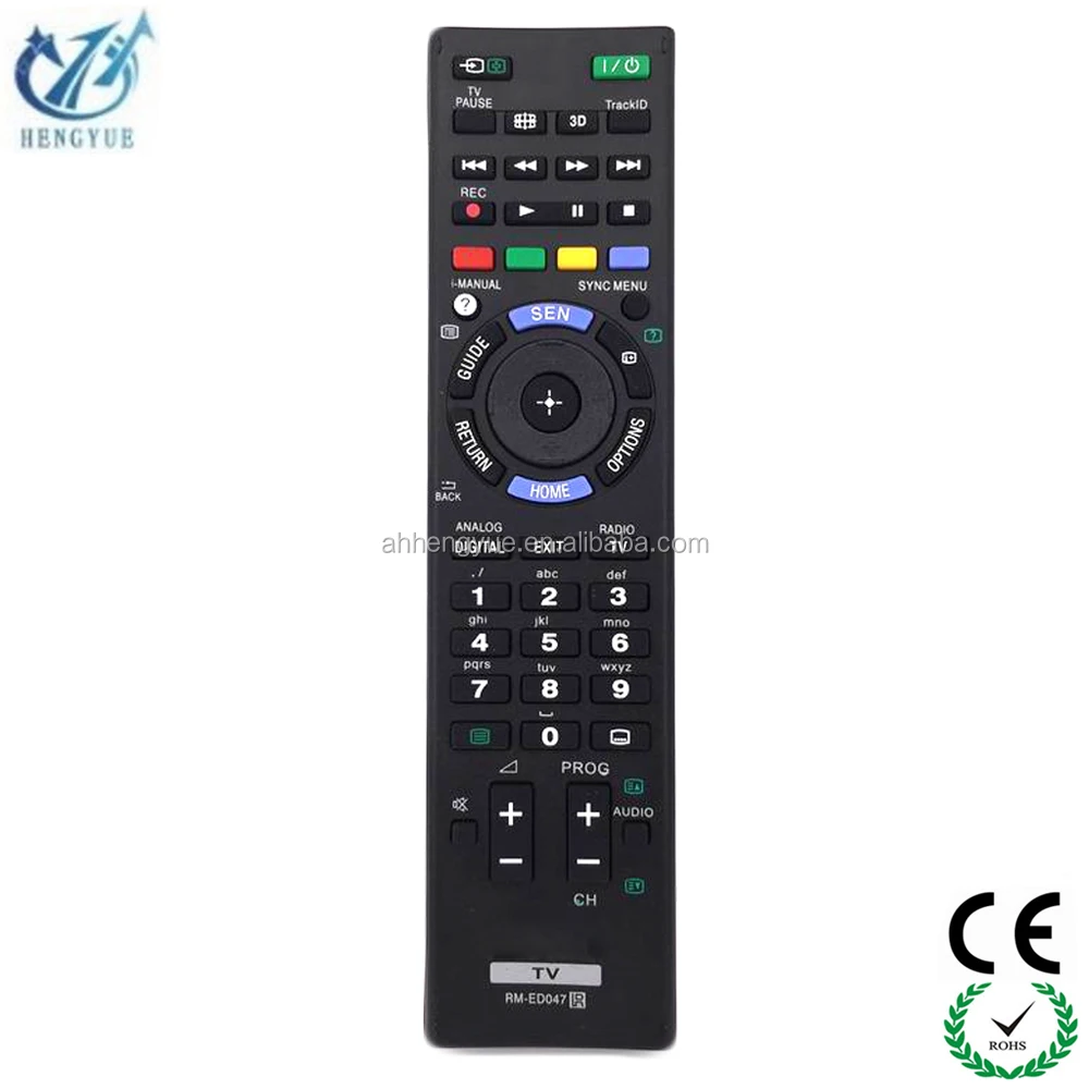 

Free Shipping Universal Remote Control for SONY RM-ED047 LCD/LED/HDTV, Black
