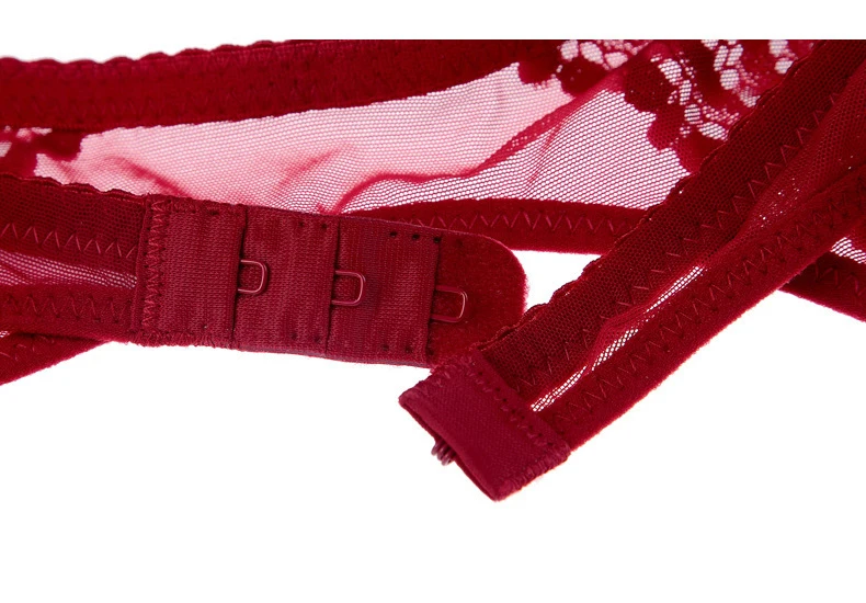 
Women Sexy Ultra Thin Transparent Black Waist Stockings Garter Lace Garter Belt Clip 