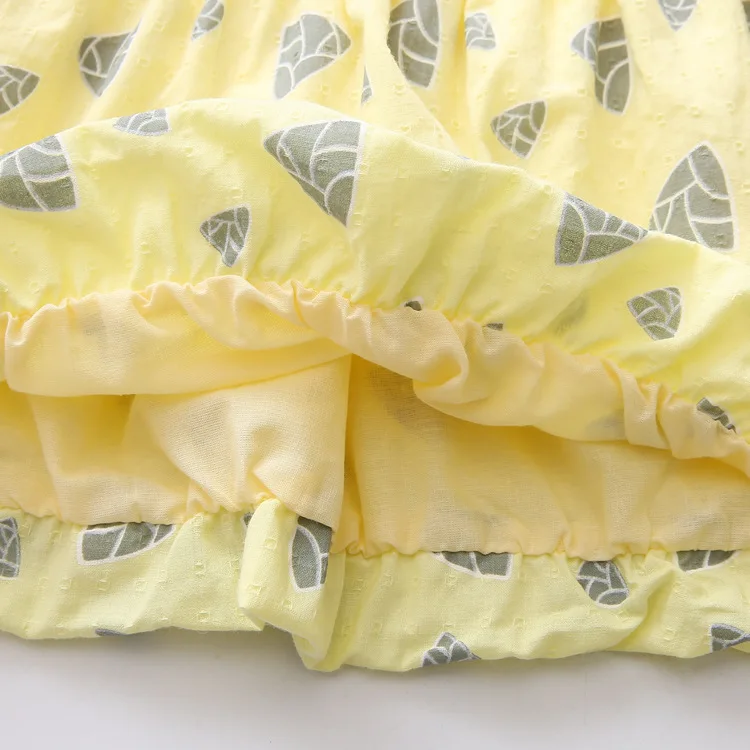 
baby girl flower princess frock dress children kids cotton sundress 