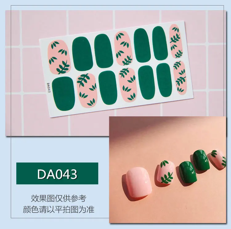 

Wholesale High Quality Sticker Wraps F Series Art For Girls Children Nail Stickers with high quality, Picture