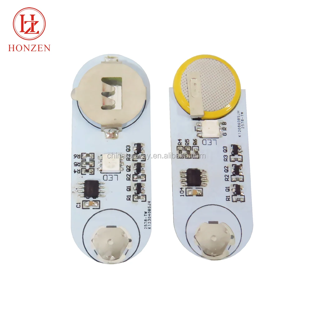 3 Volt Lithium Button Cell Power Flashing Rgb Led Module For Pop Display Buy Button Cell Power