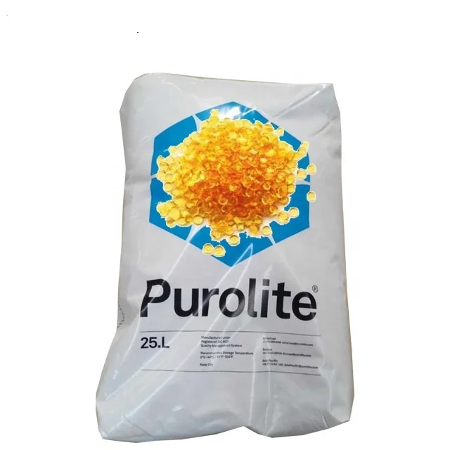 
C100E water softening cation ion exchange resin 
