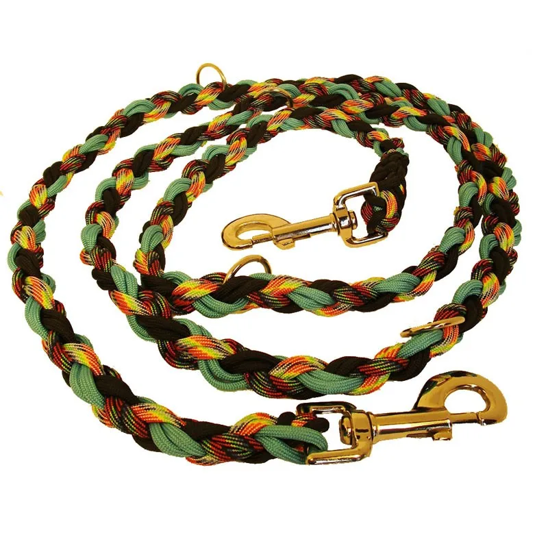 Dog Nylon Adjustable Loop Slip Leash Rope Lead 1.2m Pet Products