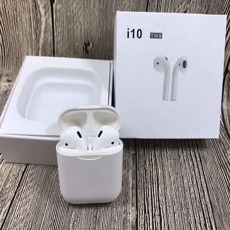 

Latest i10 TWS Earbuds Waterproof Sport Wireless Earphone with wireless Charging Touch Operation, N/a