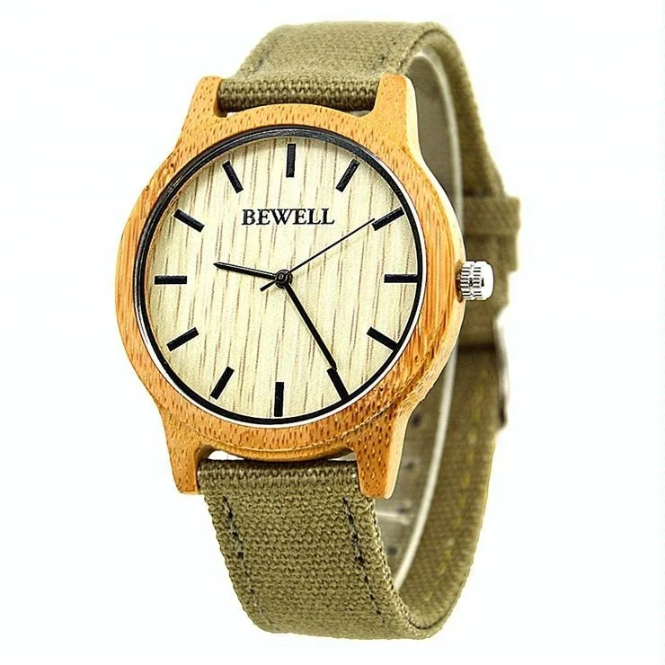 

Hot selling cheap promotion gifts custom logo bamboo wooden watches, Picture