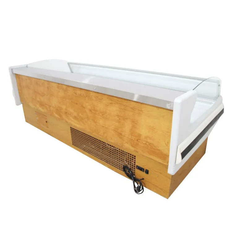 Custom Supermarket Used Fresh Meat Showcase Fresh Meat Display