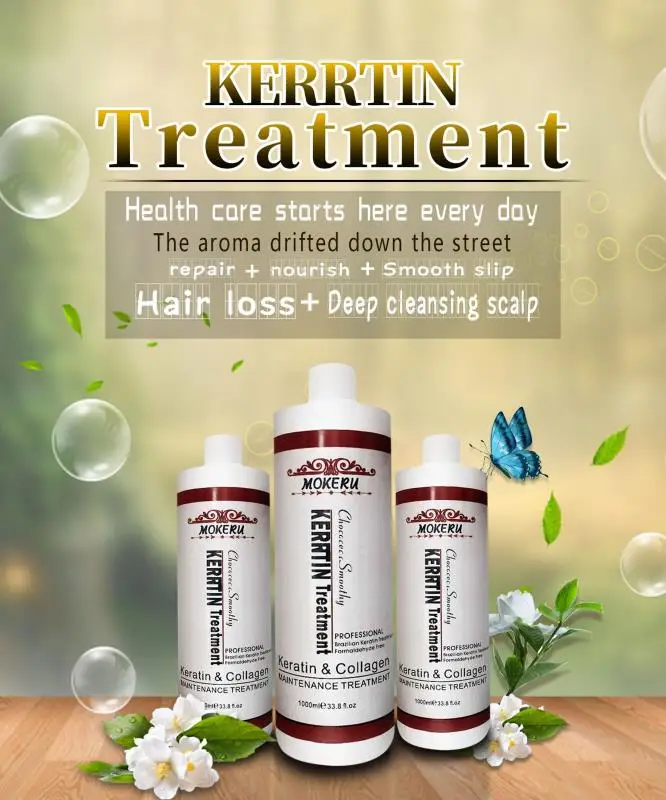 Oem Keratin Hair Treatment 1000ml For Curly Hair Wholesale Price From