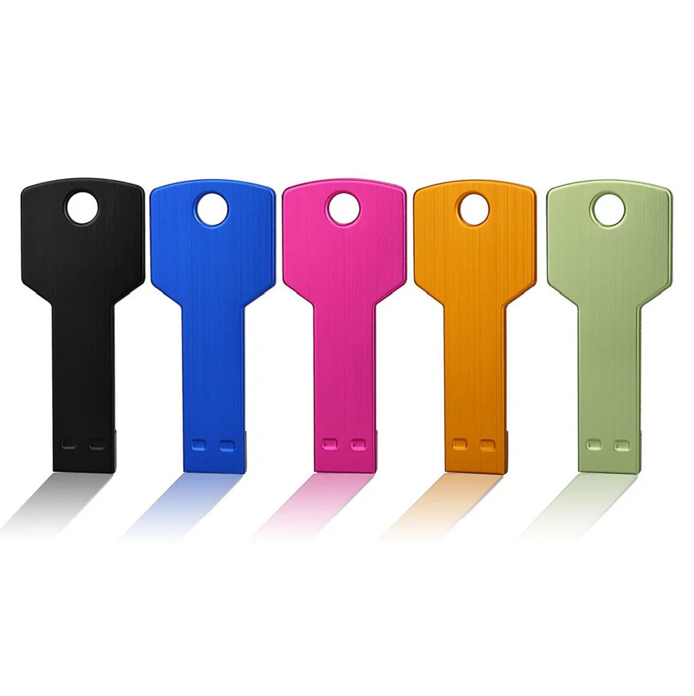 

Factory wholesale Metal Key Shape 4g 8g 16gb USB Flash Drive free custom logo, N/a