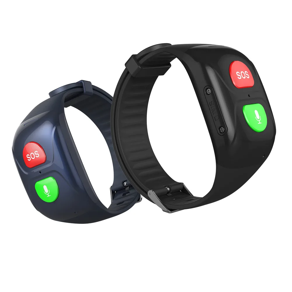 2019 SOS GPS tracking H02 elder smart watch with sim card