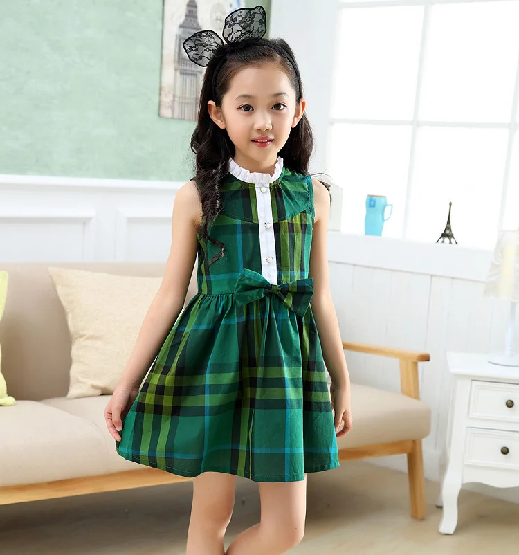 New Style Birthday Casual Dress 1 Year Baby Fashion Design Small Girls