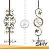 wrought iron balusters ornamental components for wroght iron gate