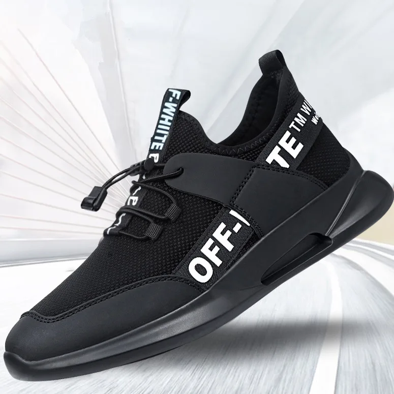 

hotsale stock new design hotsale knit men's casual running sport shoes
