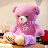 1 Piece SIZE 35CM Lavender Heat Pack Mini Bear, Lavender Purple Kawaii Bear Plush Toys For Kids Men Women birthday gift
