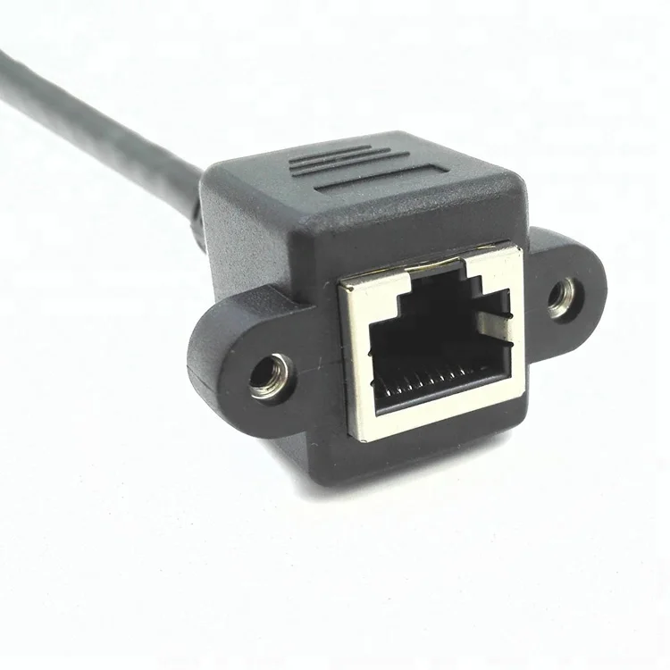 Top Angle RJ45 L Shape Cat5e Ethernet Cable - Reliable Networking