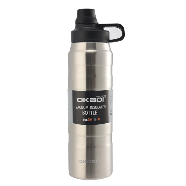

2019 wholesale vacuum insulated water bottle stainless steel flask with straw, N/a