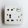 Black Bakelite Multi Function Switch Socket
