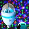 CE, ROHS E27 3w RGB Home Party Disco Lighting Led Ball Bulb Rotating Mini Disco Light