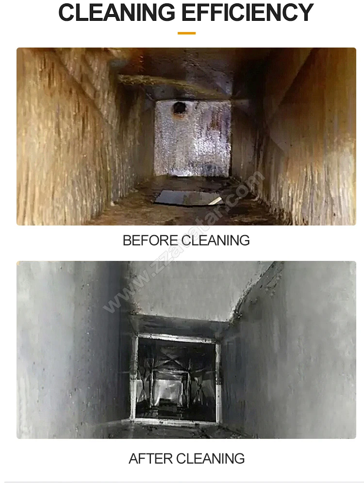 Grease Kitchen Duct Cleaning Machine Chimney Cleaning Robot For Staff