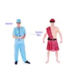 Adult Funny Well Hung Scottish sexy doctor costume for men Fancy Dress Stag Party Costume QAMC-2449