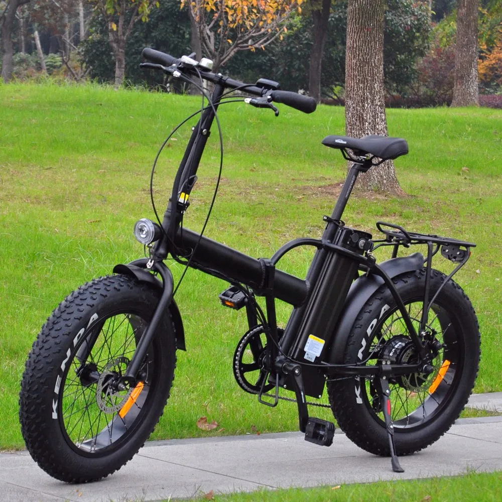 2018 Popular 48v Coyote Connect Folding Electric Bike With Led Light ...